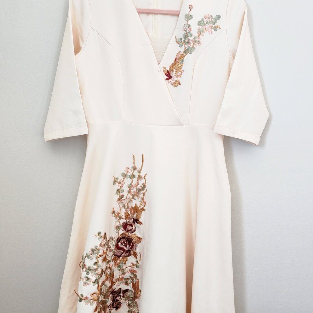Beige Ivory dress from Dubai.